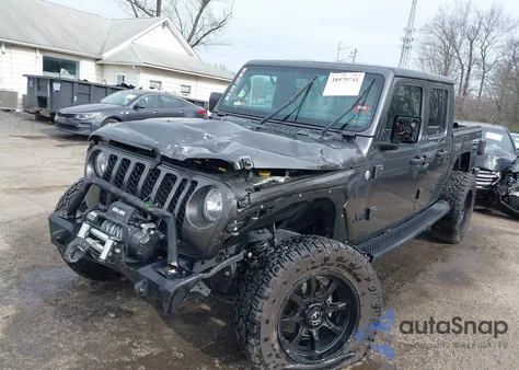 2021 Jeep Gladiator Sport S 4X4 from USA, damaged, VIN 1C6HJTAGXML562528